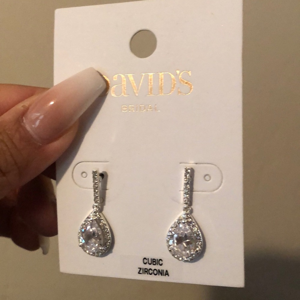 David Bridal’s Earrings! Brand New!